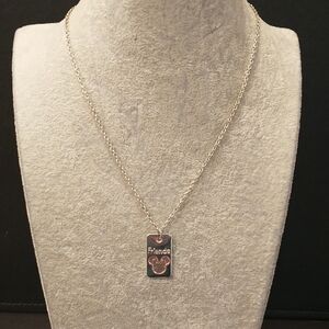 Disney Friends Sterling Silver Necklace
